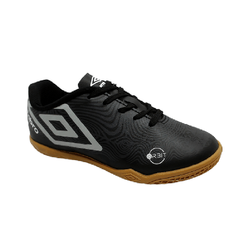 Chuteira Orbit Jr Indoor Umbro Preto