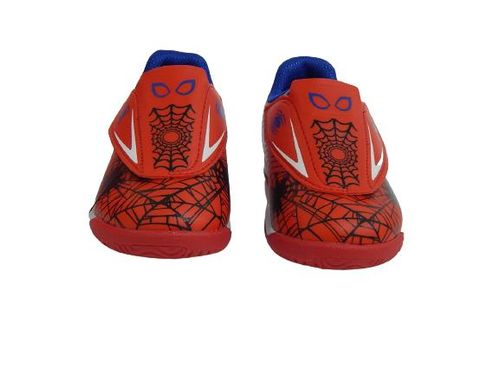 Chuteira Indoor Infantil Dray Marvel Velcro Homem Aranha