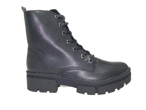 Via Marte Coturno Feminina 22-6702 Preto