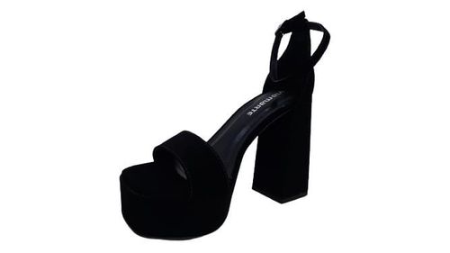 Sandália Salto Via Marte Preto