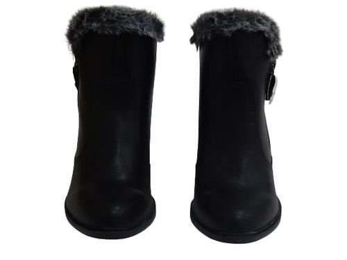 Mississipi Bota Salto Feminina Q5761 Preto