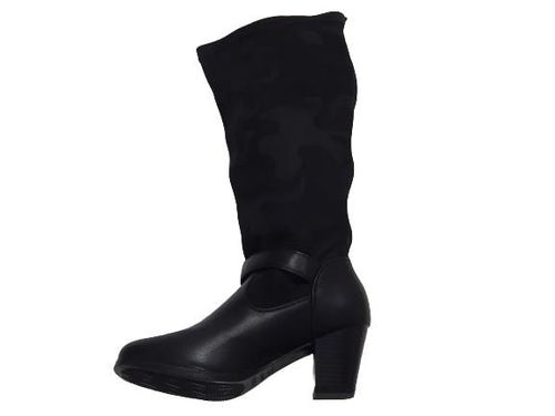 Mooncity Bota Salto Feminina 77834 (2022) Preto