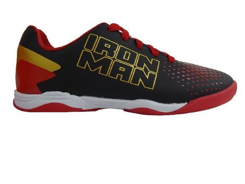 Chuteira Indoor Dray Marvel Homem De Ferro Preto