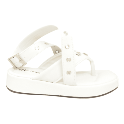 Sandália Pé Com Pé Agata Branco