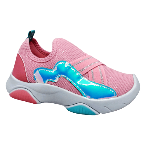 Tênis Pé Com Pé Guty Runner Rosa