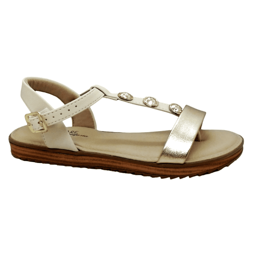 Sandália Rasteira Modare Dourado