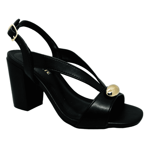 Sandália Salto Via Marte Preto