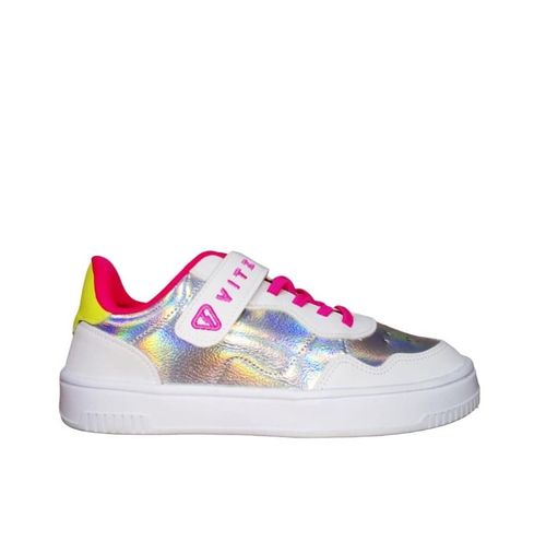 Tênis Fly Vitz Pé Com Pé Prata